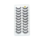 5/10 Pairs 3D Faux Mink Long Natural False Eyelashes – Dramatic & Thick