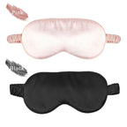 100% Natural Silk Sleeping Eye Mask – Soft Breathable Eyeshade Eye Patch for Comfortable Sleep