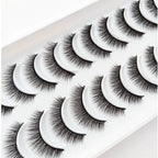5/10 Pairs 3D Faux Mink Long Natural False Eyelashes – Dramatic & Thick