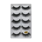 5/10 Pairs 3D Faux Mink Long Natural False Eyelashes – Dramatic & Thick
