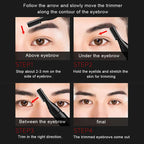 Electric Eyebrow & Body Hair Trimmer – Versatile & Washable Razor