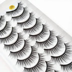 5/10 Pairs 3D Faux Mink Long Natural False Eyelashes – Dramatic & Thick