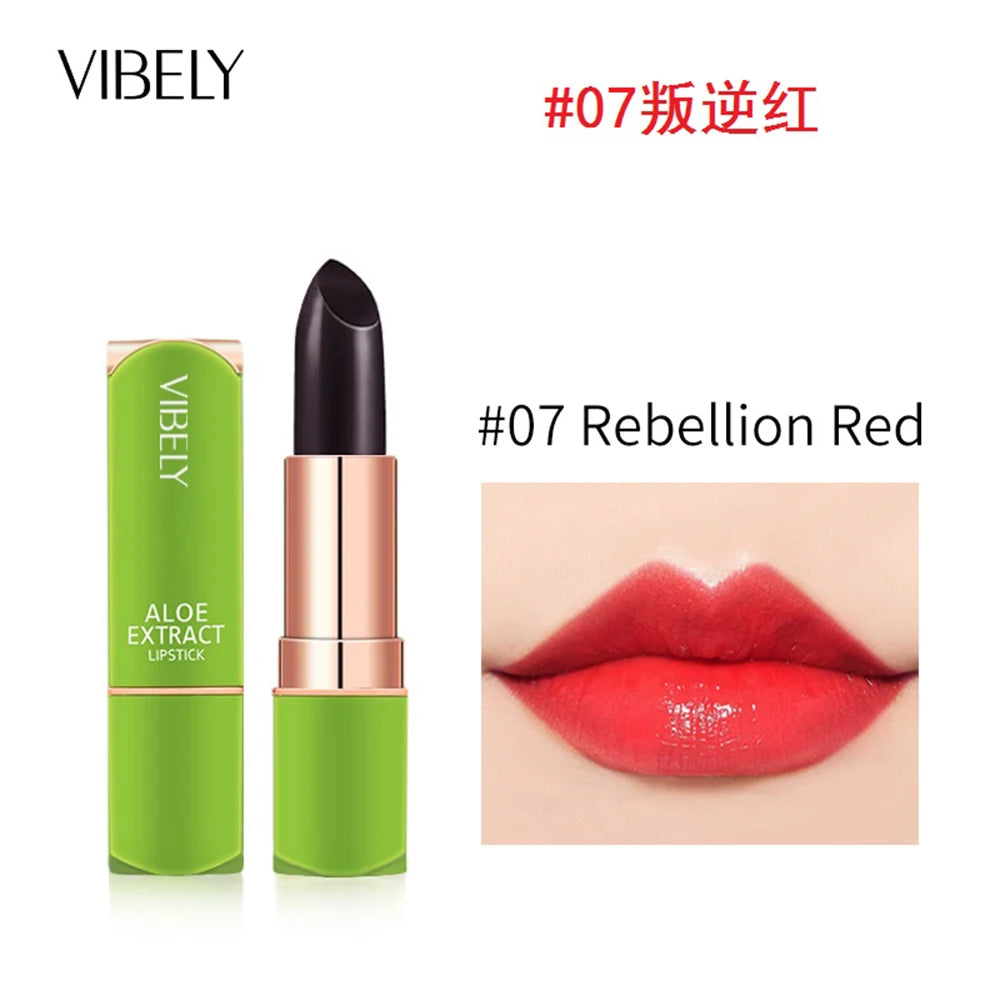 7-Color Mood-Changing Lip Balm – Aloe Vera Moisturizing Long-Lasting Lipstick for Women