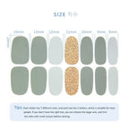 Pink Self-Adhesive Nail Sticker Strips – Foil Nail Art Set