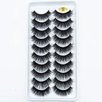 5/10 Pairs 3D Faux Mink Long Natural False Eyelashes – Dramatic & Thick