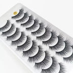 5/10 Pairs 3D Faux Mink Long Natural False Eyelashes – Dramatic & Thick