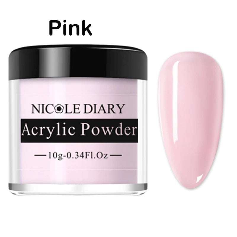 10g Gradient Pearl Nail Powder – Metallic Aurora Effect Glitter Dust for UV Gel Nail Art Decorations