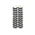 5/10 Pairs 3D Faux Mink Long Natural False Eyelashes – Dramatic & Thick