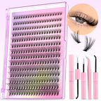 DIY Lash Clusters Kit with Bond, Seal & Remover
