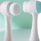AA20-3D Double-Sided Facial Cleansing Brush – Soft Bristles & Manual Massage