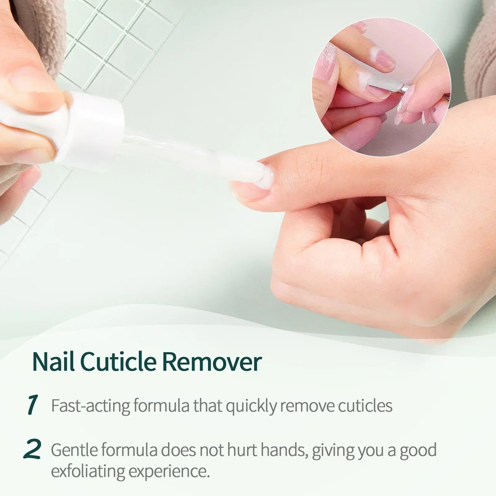 Cuticle Remover & Oil Repair Nail Care Kit – Nail Treatment for Damaged Nails & Dead Skin Removal