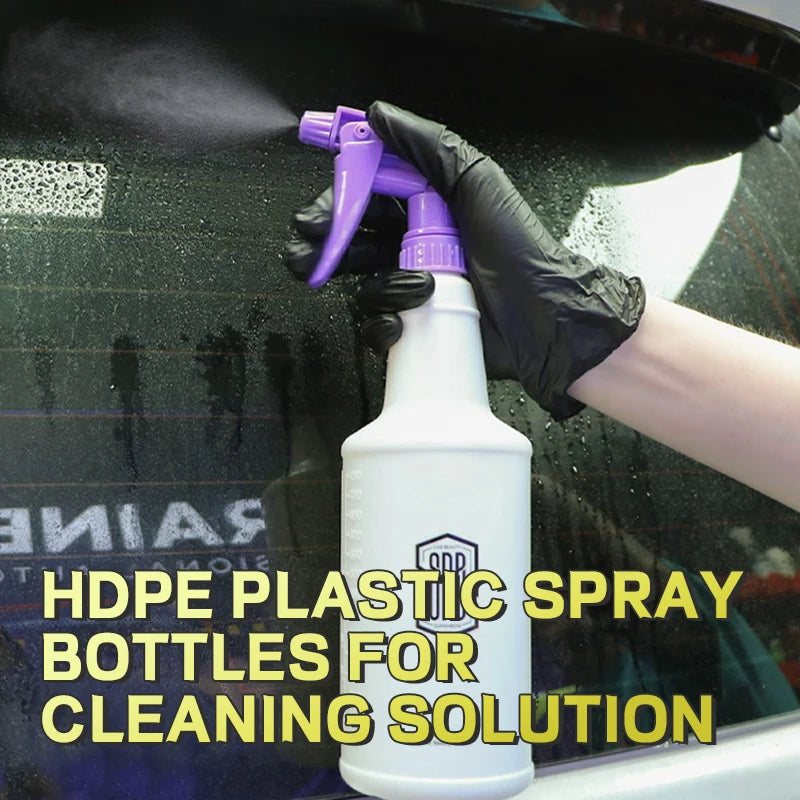 26oz Refillable Spray Bottle with Flex Nozzle for Cleaning & Plants