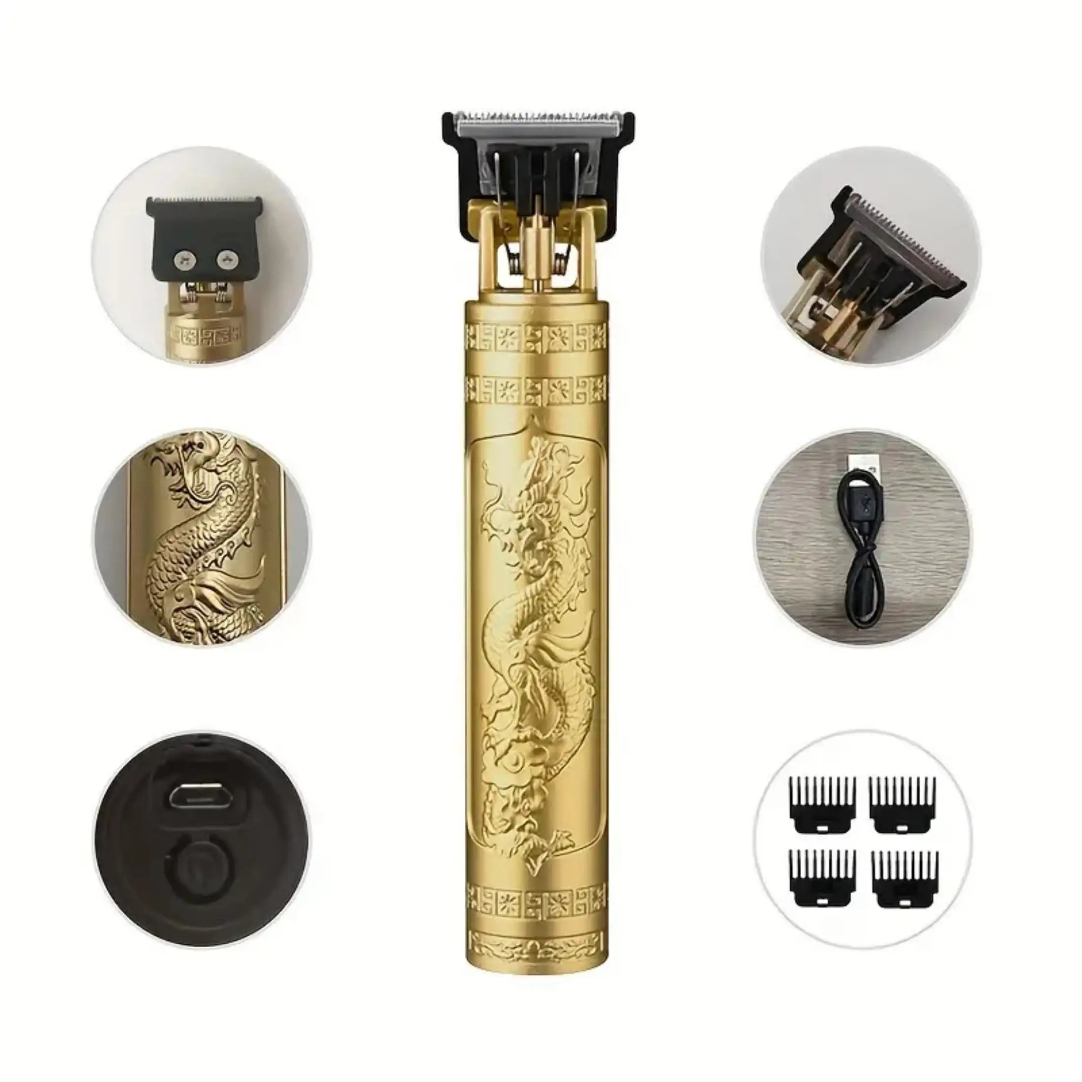 T9 Cordless Electric Hair Trimmer for Men – Shaver & Grooming Kit