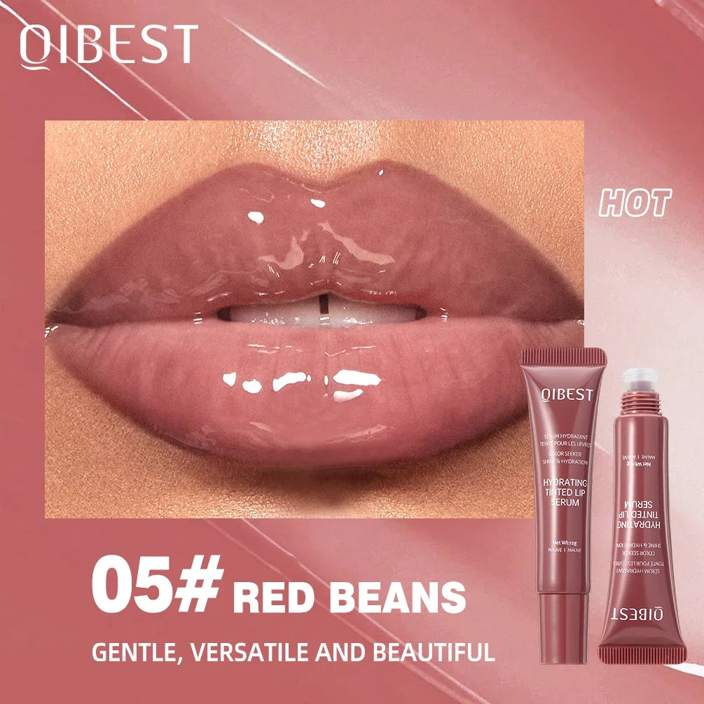 QIBEST Crystal Jelly Lip Oil Gloss – Hydrating & Smoothing Tint