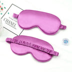 Imitated Silk Sleep Eye Mask – Shading Eyepatch for Travel, Relaxation & Eye Care
