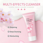 Sakura Rich Foam Face Wash – Deep Cleansing, Oil Control & Blackhead Removal