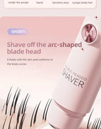 Double-Head Electric Epilator – Rechargeable Painless Hair Remover for Women