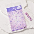5D Anime Nail Stickers – Hello Kitty, Kuromi & Cinnamoroll