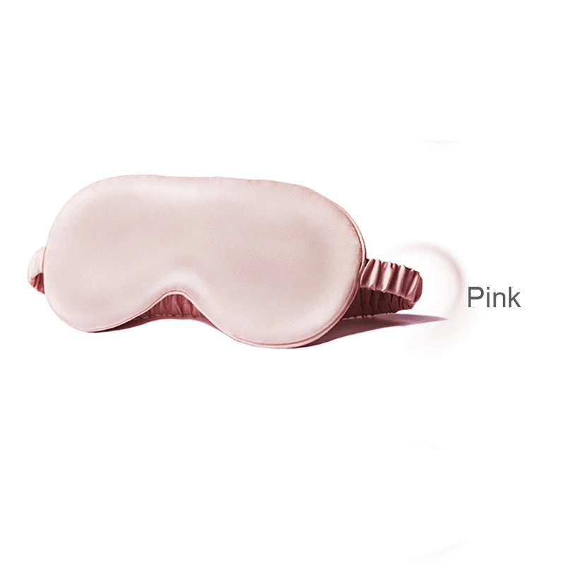 100% Natural Silk Sleeping Eye Mask – Soft Breathable Eyeshade Eye Patch for Comfortable Sleep