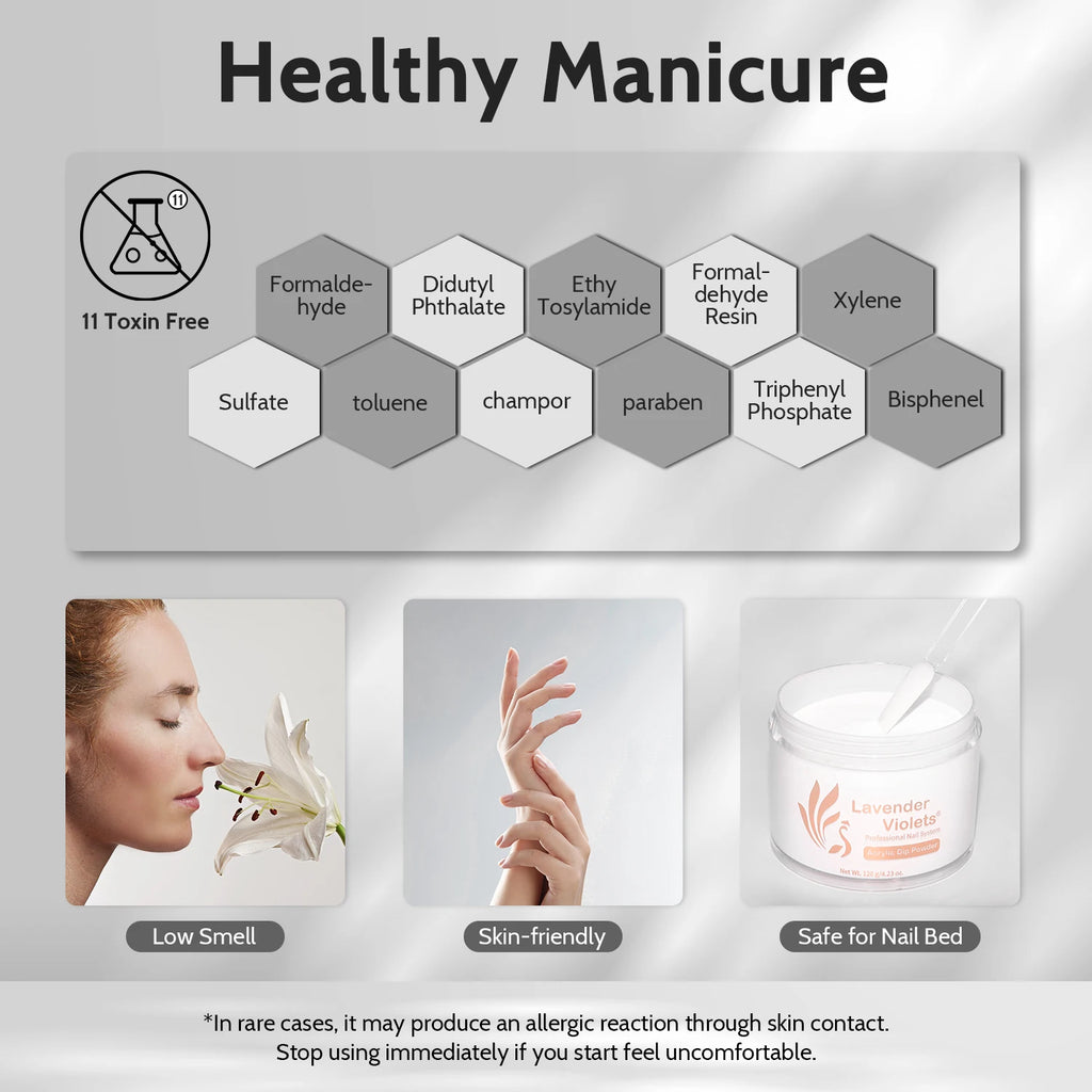 4.23oz/120g Clear Acrylic & Dip Powder 2-in-1 – For Nail Extension, Carving & Salon Manicure Use