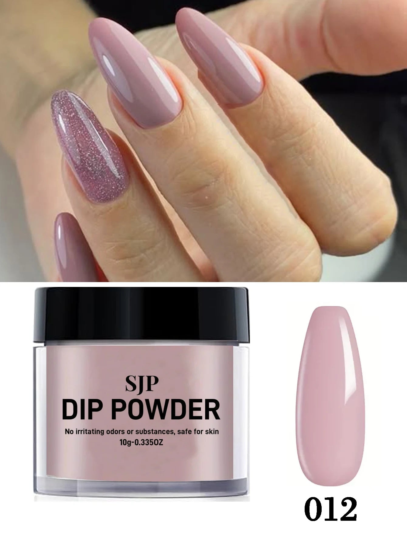 10g Color Dip Powder – Long-Lasting French Manicure Powder for DIY Home & Salon Use, No Curing Needed