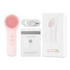 Ultrasonic Silicone Facial Cleansing Brush – Deep Pore & Blackhead Massager