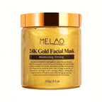 24K Gold Collagen Face Mask – Hydrating & Moisturizing Facial Mask, Skin Brightening Beauty Treatment