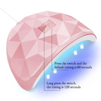 Multifunction UV/LED Nail Lamp – Professional Gel Dryer & Nail Tool