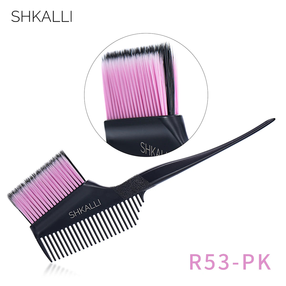 Professional Hair Color Comb & Brush – Ergonomic Hybrid Design for Bleaching, Highlights & Salon or Home Use