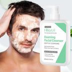 Men’s Facial Cleanser – Moisturizing, Refreshing, Oil Control, Blackhead Removal, Summer Skin Care