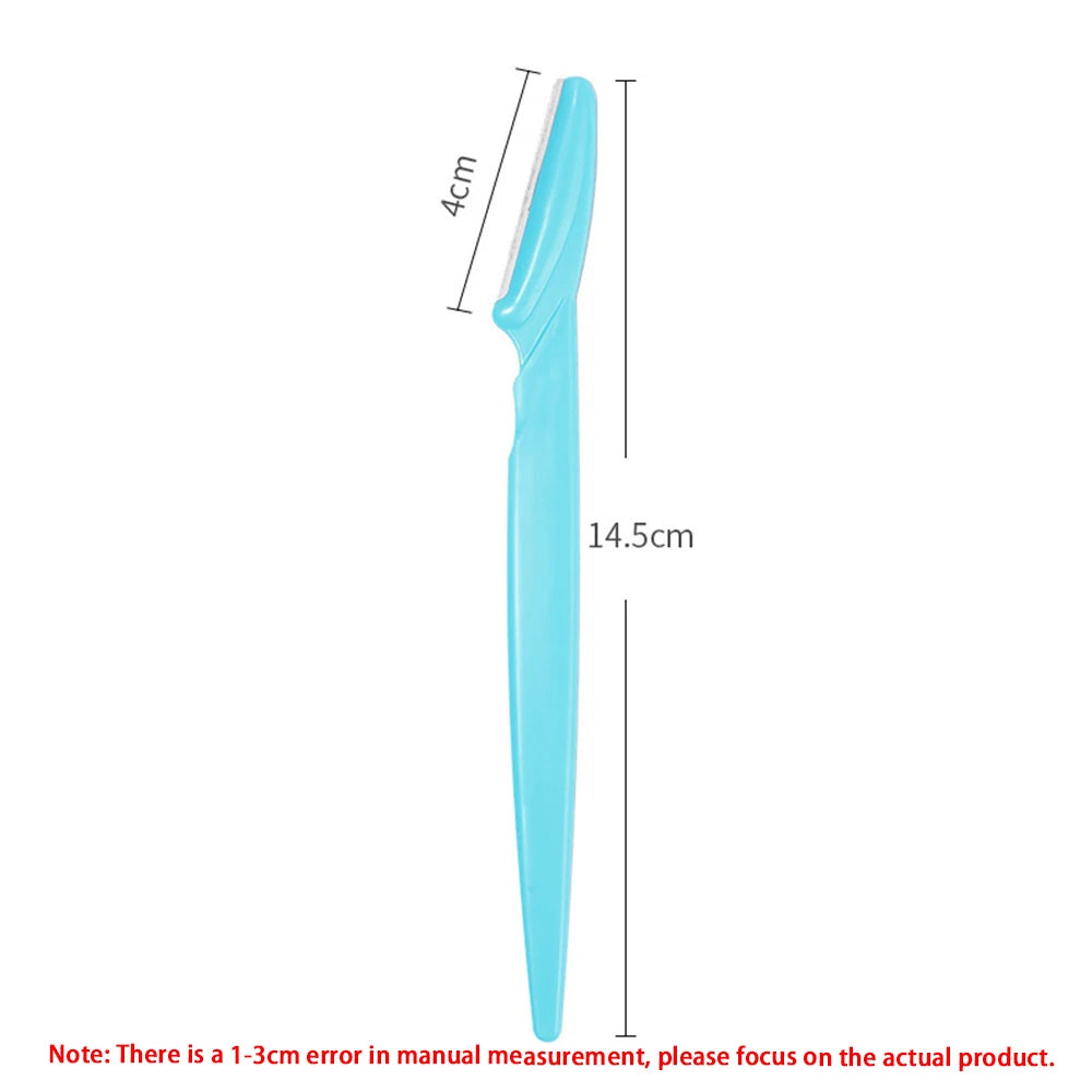 Eyebrow Razor Set – Multipurpose Face Razors for Women & Men, Dermaplaning Tool with Easy-to-Use Shaver Blades