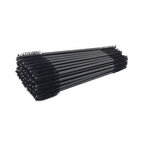 50pcs Double-Head Eyelash & Eyebrow Brushes – Micro Mascara Wands & Lash Extension Applicators