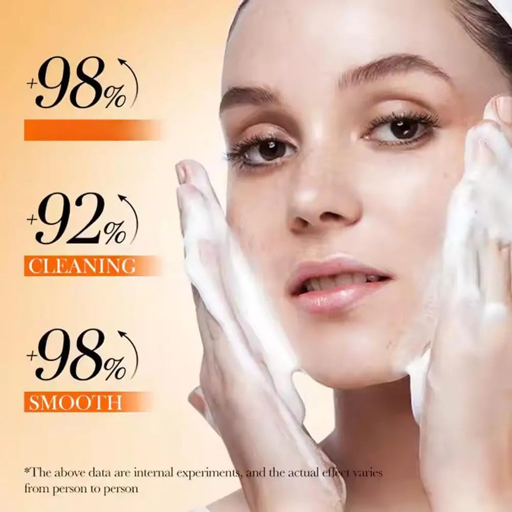 5x Vitamin C Skincare Set – Cleanser, Lotion, Eye Cream & Serum for Brightening & Even Skin Tone