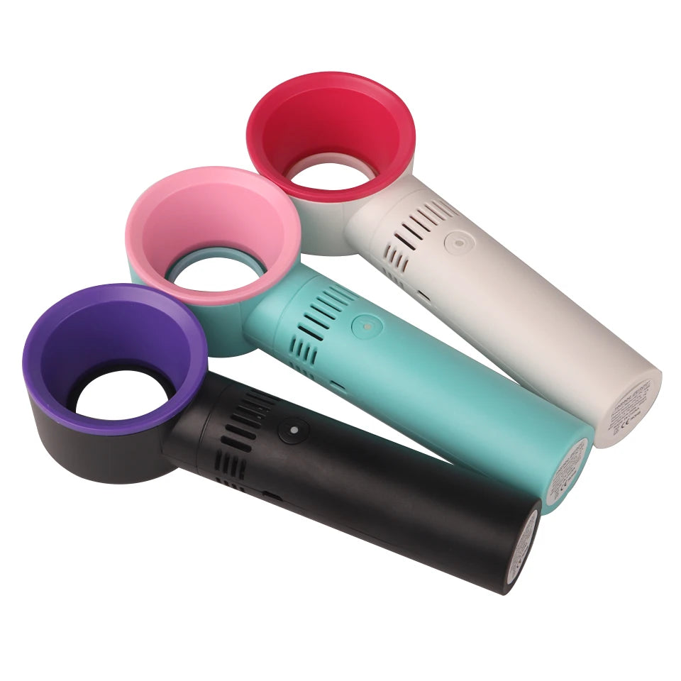 USB Mini Eyelash Extension Fan – Quick Dry Air Conditioning Blower for Lash Glue & Nail Polish