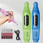 Electric Nail Drill Machine – Professional Manicure Milling Cutter & Nail Art Drill Pen for Salon Use