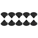 10/20Pcs Triangle Velvet Powder Puff Mini Face Makeup Sponge Washable Lightweight Cosmetic Tool