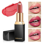 Handaiyan 9-Color Matte & Glitter Velvet Lipstick – Long-Lasting, Waterproof