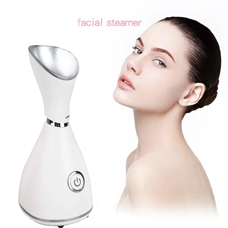 Nano Ionic Facial Steamer – Professional Deep Cleansing Mist Sprayer for Women, Home Spa & Beauty Care