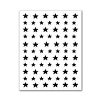 Creative Cute Hollow Nail Stickers Set - Airbrush Stencils Spray Templates for Nail Art - Heart Butterfly Bear Designs
