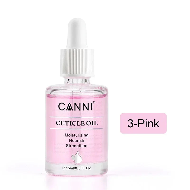 15ml Cuticle Oil Softener – 6 Flavors Natural Nail Nourish & Moisturize Care for Manicure