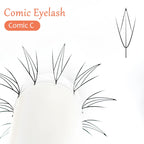 Anime Spire Individual Cashmere Eyelashes – Natural, Soft, Feathered Manga Lashes