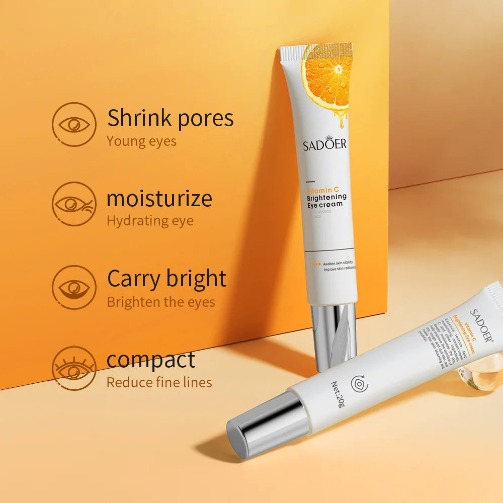 Vitamin C Eye Cream – Anti-Dark Circles, Puffiness & Firming