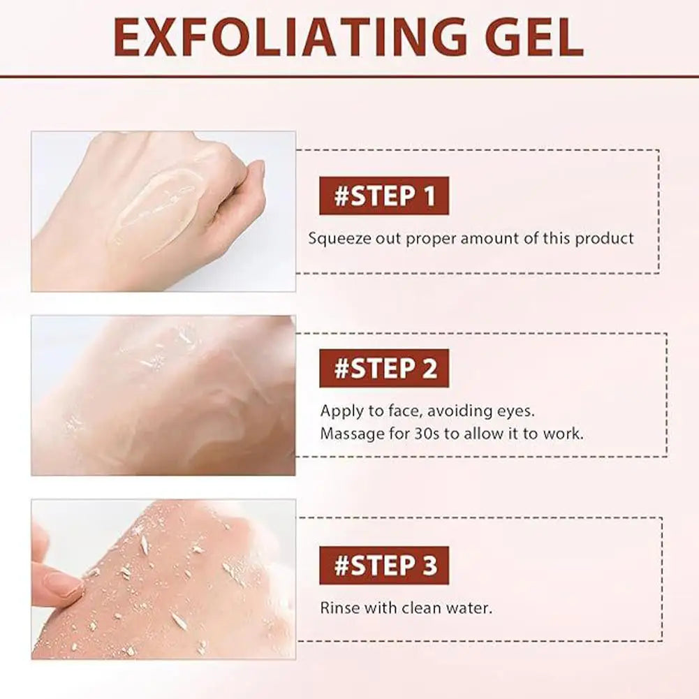 Purifying Exfoliating Facial Gel – Gentle Moisturizing Cleanser for Face & Body