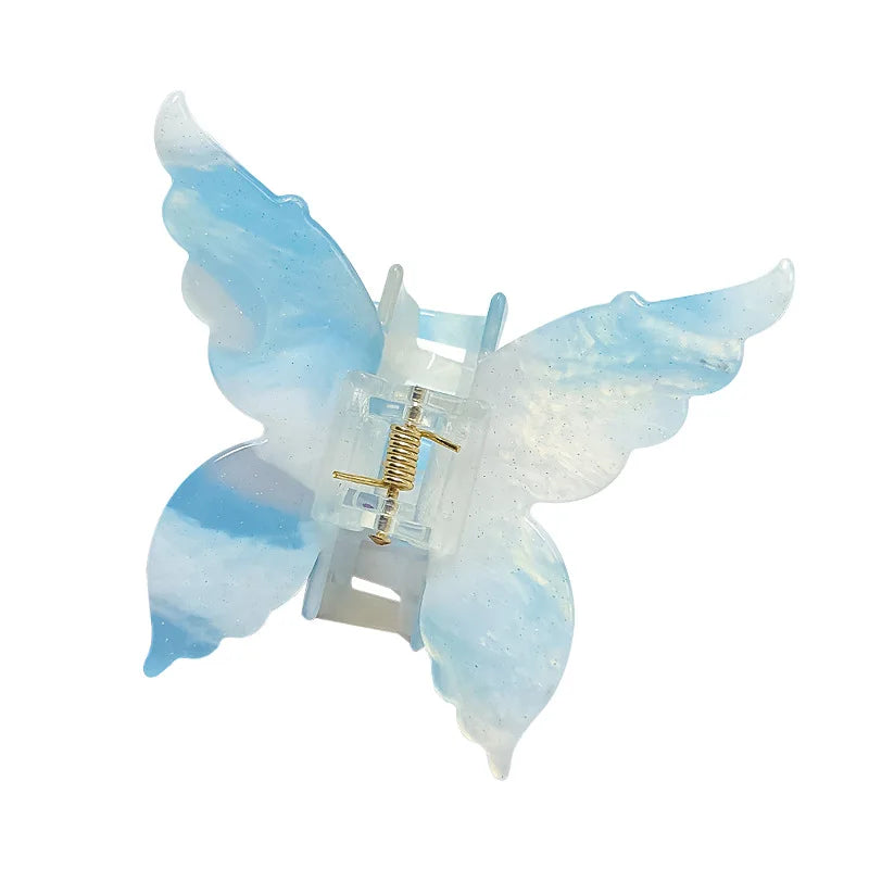 Fairy Butterfly Hair Claw Clips – Color-Changing Hair Accessories for Women & Girls