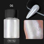 10g Gradient Pearl Nail Powder – Metallic Aurora Effect Glitter Dust for UV Gel Nail Art Decorations
