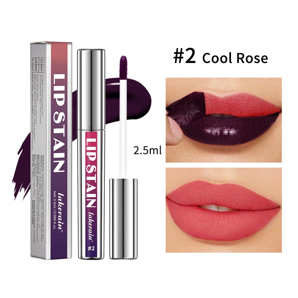 Peel-Off Matte Lip Stain – Long-Lasting & Water-Resistant