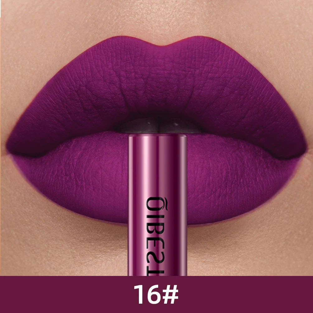 24 Colors Matte Liquid Lipstick Set – Long-Lasting, Waterproof, Non-Stick Velvet Lip Gloss