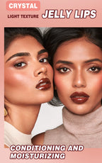 Nude Brown Plumping Lip Gloss – Moisturizing & Tinted, 12g