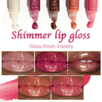 Pearl Mirror Liquid Lip Gloss – Glitter Shine, Moisturizing & Plumping Color