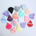 6 Pcs Triangular Makeup Sponge Puffs Soft Skin-Friendly Foundation Blenders for Home or Travel Use